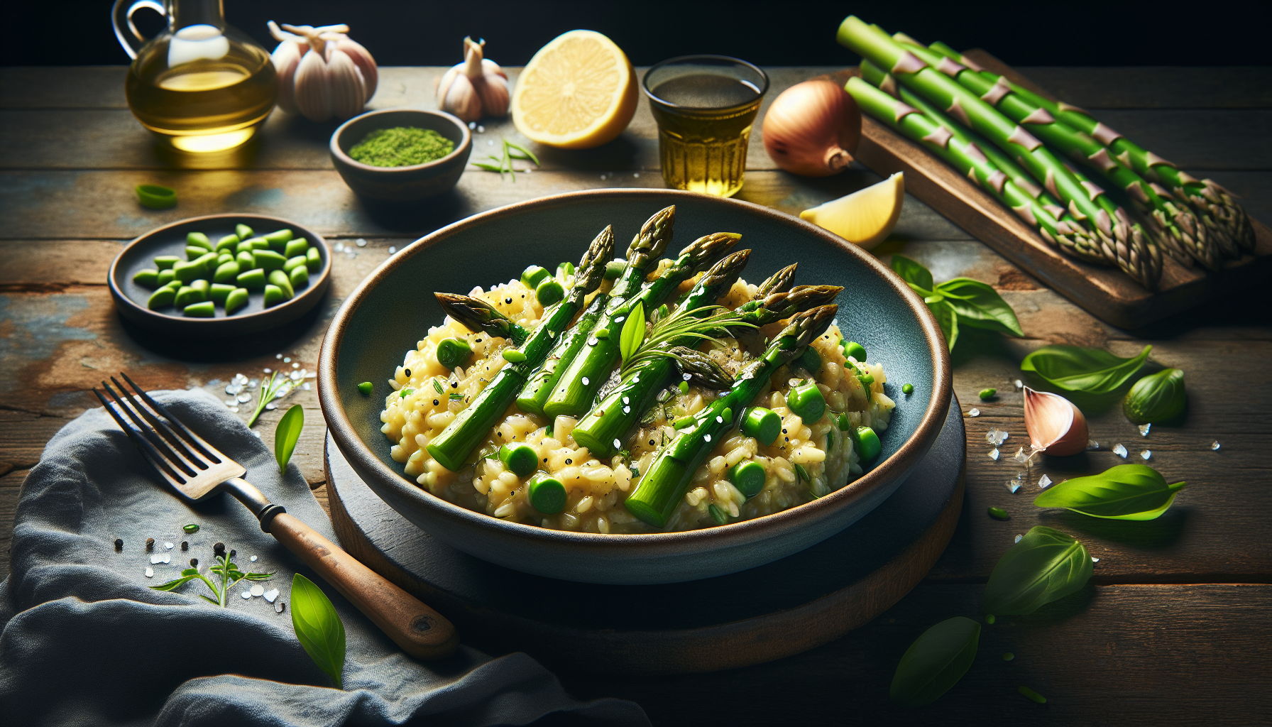 risotto con asparagi